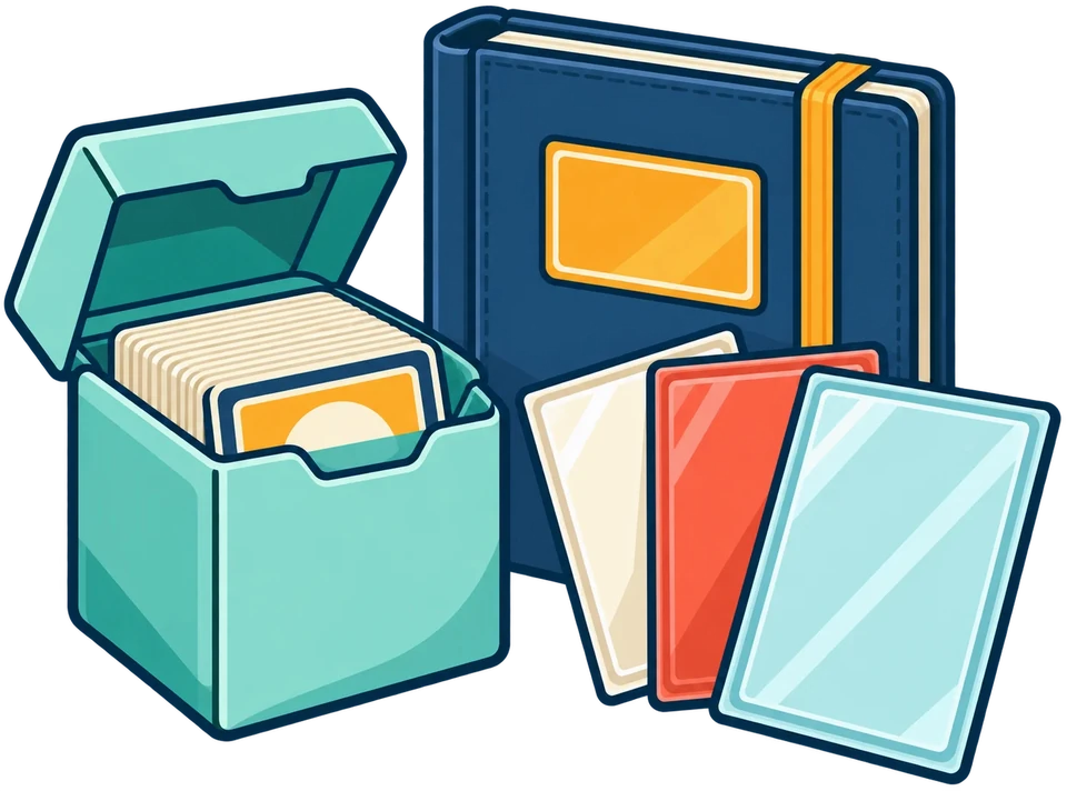 Trading card accessories