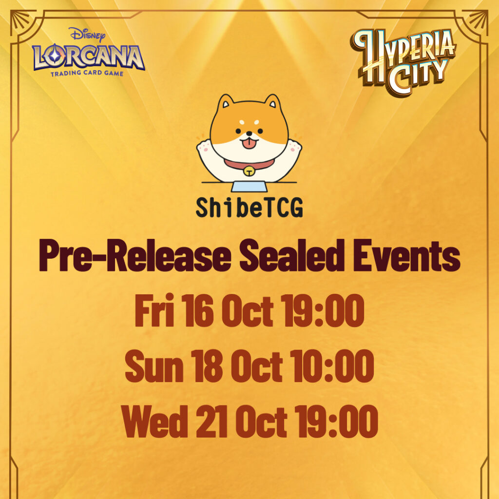 Hyperia City Pre-release Sealed Event Ticket