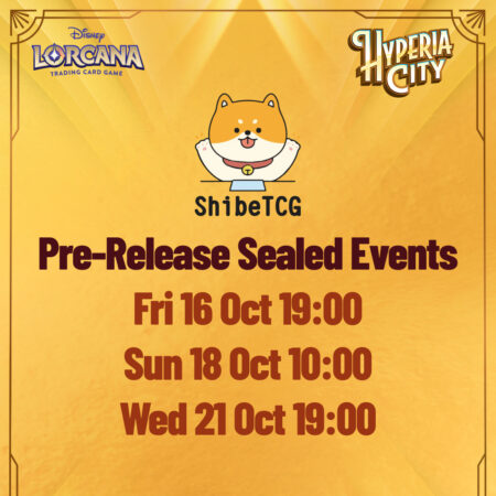 Hyperia City Pre-release Sealed Event Ticket