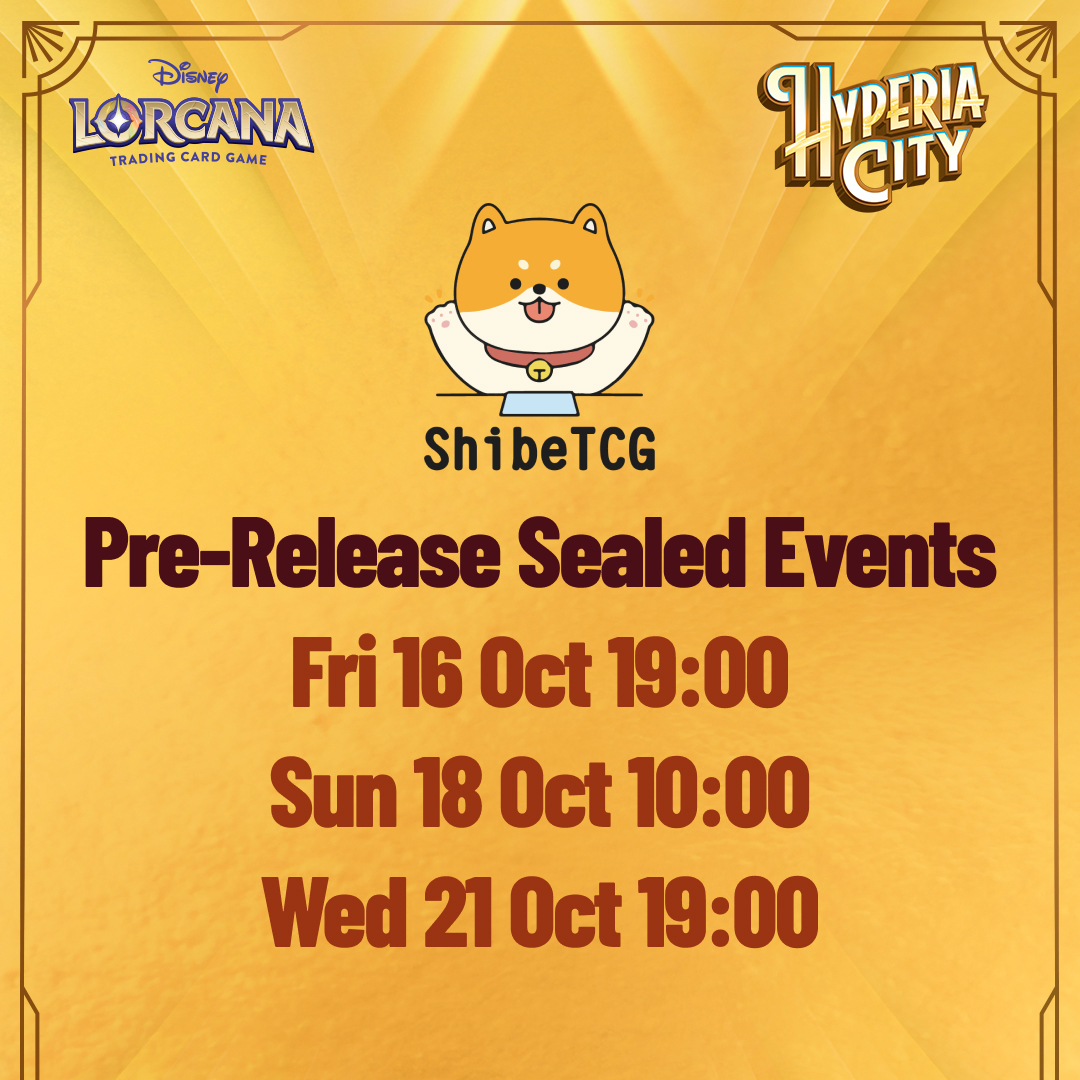 Hyperia City Pre-release Sealed Event Ticket
